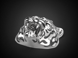 tiger pendant 2022 p7 3d print model 3D Принт Модель