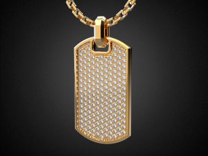 soldier token pendant p9 3d print model Modelo de impresión 3D