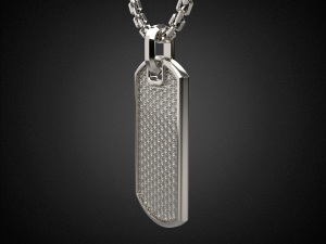 soldier token pendant p9 3d print model Modelo de impresión 3D