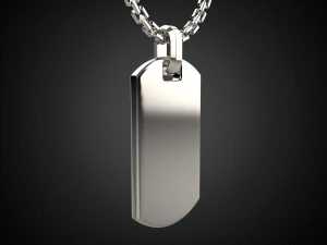 soldier token pendant p9 3d print model 3D Print Model