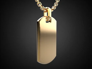 soldier token pendant p9 3d print model 3D Print Model