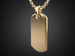 soldier token pendant p9 3d print model 3D Print Model