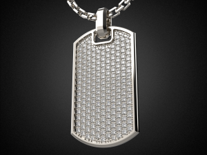 soldier token pendant p9 3d print model Modelo de impresión 3D