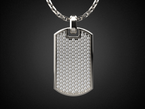 soldier token pendant p9 3d print model Modelo de impresión 3D