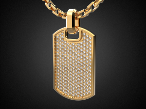 soldier token small pendant p10 3d print model 3D Print Model