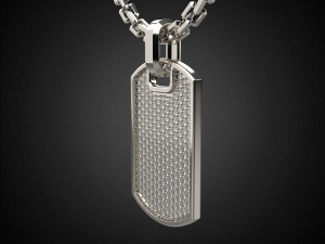 soldier token small pendant p10 3d print model 3D Print Model