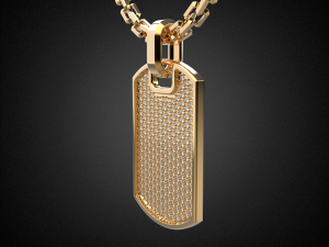 soldier token small pendant p10 3d print model 3D Print Model