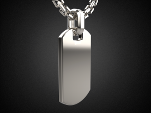 soldier token small pendant p10 3d print model 3D Print Model