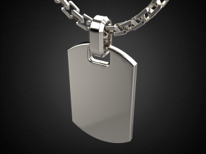 soldier token small pendant p10 3d print model 3D Print Model