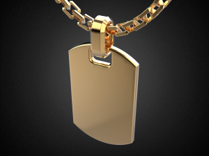 soldier token small pendant p10 3d print model 3D Print Model