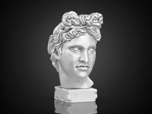 apollo head 3d print model 3D Print Model