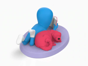 Strange Planet Creatures and Narratives Figure F3 3D print model 3D Print Model