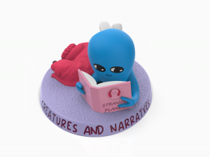 Strange Planet Creatures and Narratives Figure F3 3D print model 3D Принт Модель