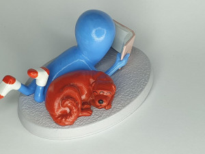 Strange Planet Creatures and Narratives Figure F3 3D print model 3D Принт Модель