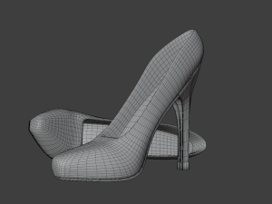 womens shoes 3Dモデル