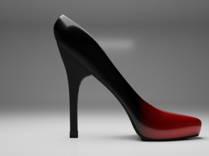 womens shoes 3Dモデル