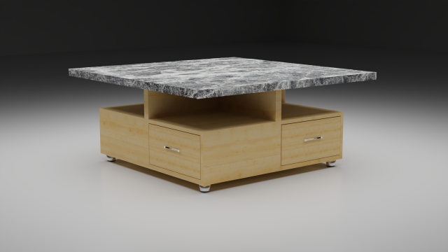 coffee table 3D Model .c4d .max .obj .3ds .fbx .stl .blend 