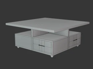 Couchtisch 3D Modell