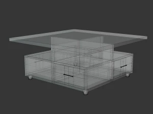 Couchtisch 3D Modell