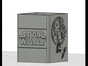 Perang bintang pemegang pena Model Cetak 3D