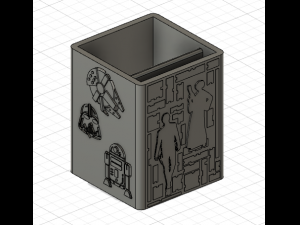 Pen holder star wars 3D Druckmodell