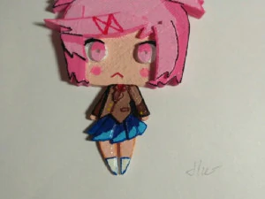 Доки Доки Литературный клуб Нацуки 3D Модель