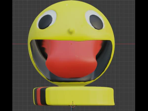 pacman 3D Baskı Modeli