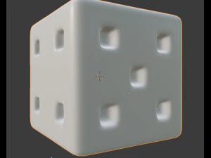 주사위 3D 프린트 모델