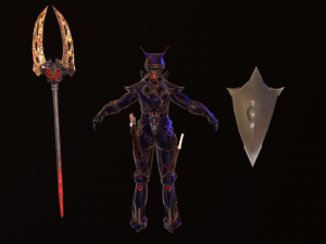 cyber amazon 3Dモデル
