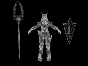 cyber amazon 3Dモデル