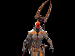 cyber amazon 3Dモデル