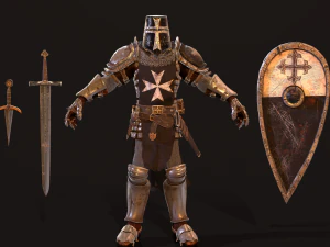 knight 3D Model