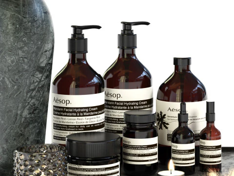 Accessori bagno 02 Modello 3D