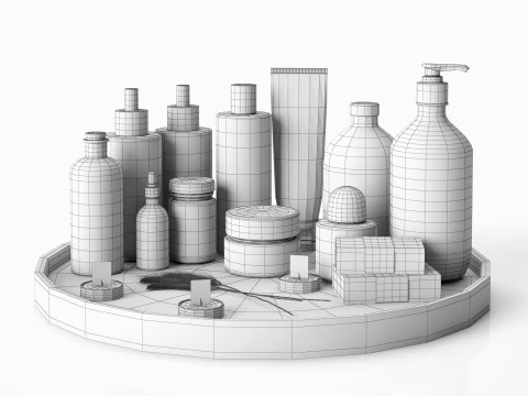 Bathroom accessories 05 3D Model