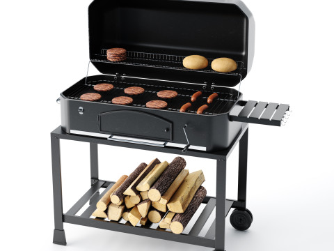 Barbecue 14 Modello 3D