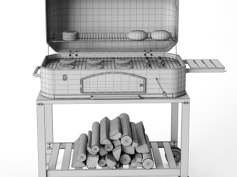 Barbecue 14 3D 模型