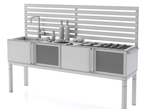 Barbecue 15 3D 모델