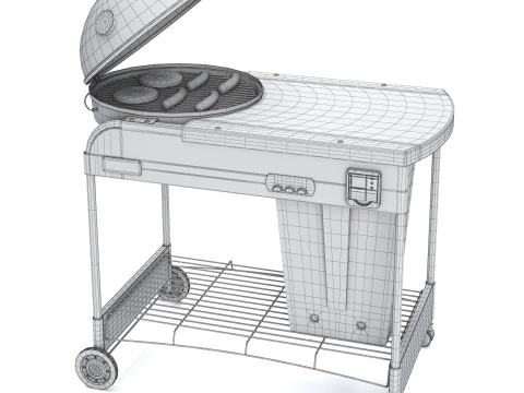 Barbecue 18 3D Model