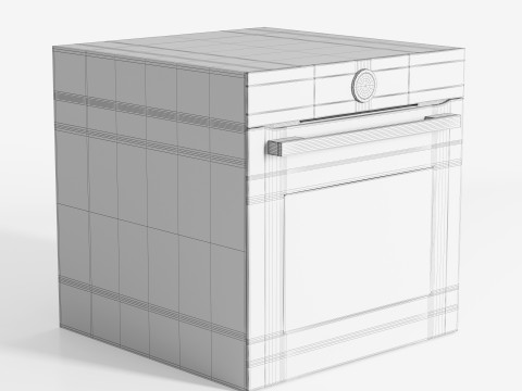 Bosch Oven 3D Model