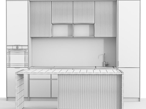 Kitchen01 Modèle 3D