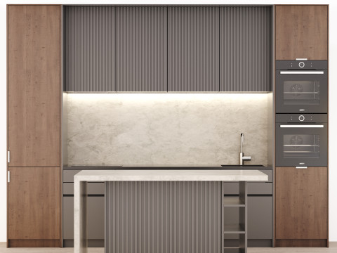 Kitchen 02 3D Модель