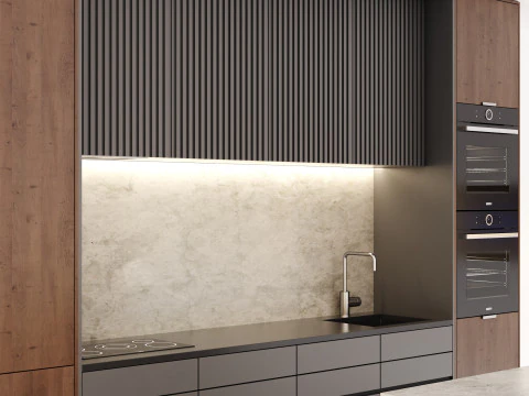 Cucina 02 Modello 3D