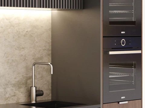 Cucina 02 Modello 3D