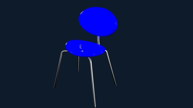 3d dining chair 3D-Modell .c4d .max .obj .3ds .fbx .stl .blend 
