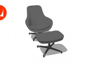 LOUNGE CHAIR 3D MODEL DOWNLOAD 3D Model