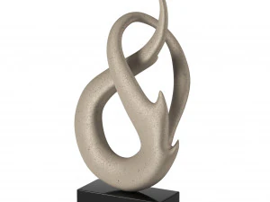 thomas gymnastic figurine modern sculpture 3D Model