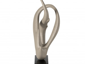 thomas gymnastic figurine modern sculpture 3D Модель