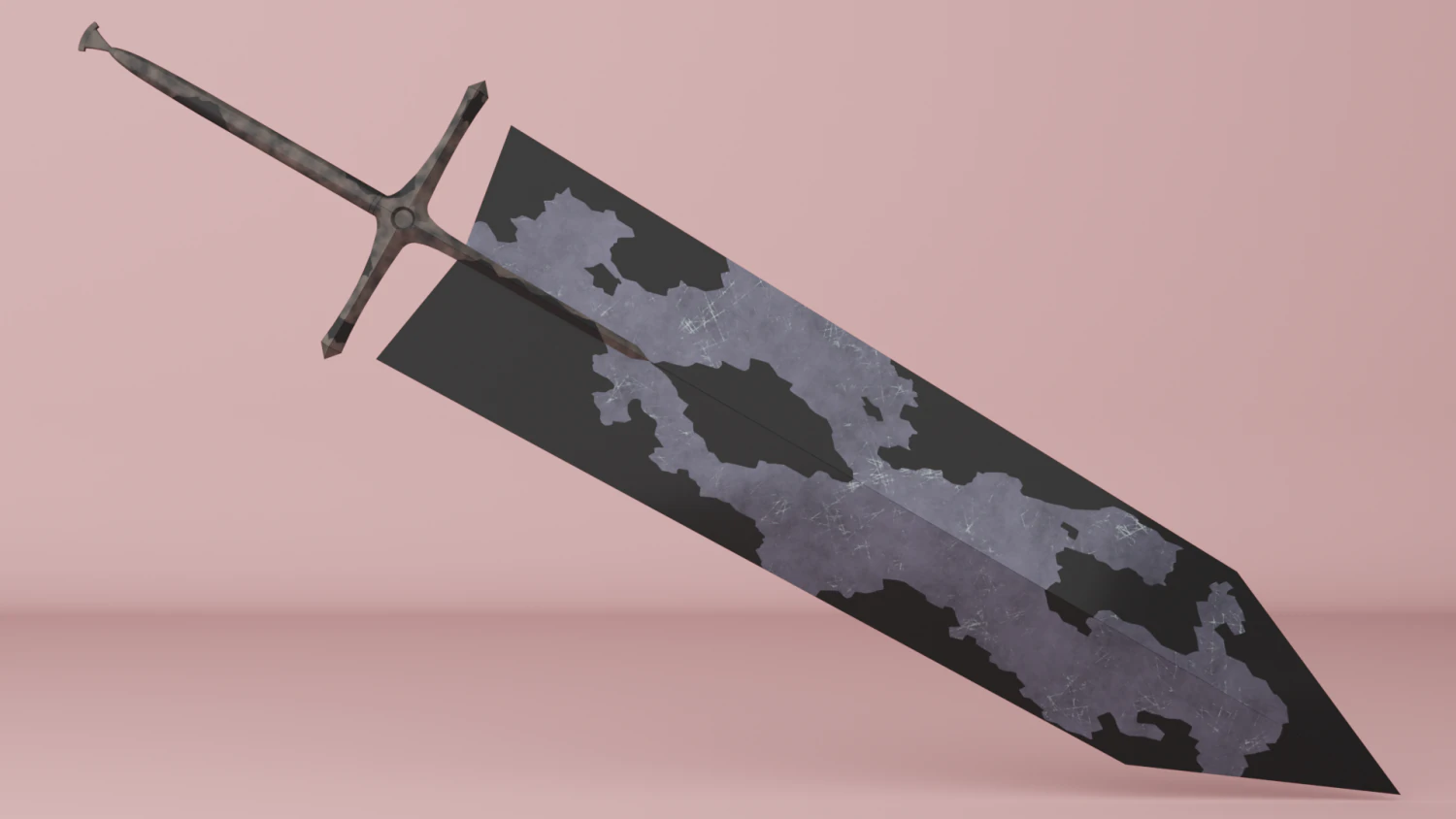 astas sword 3D Model .c4d .max .obj .3ds .fbx .stl .blend