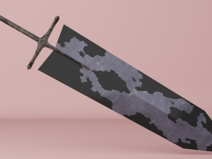 astas sword 3D मॉडल