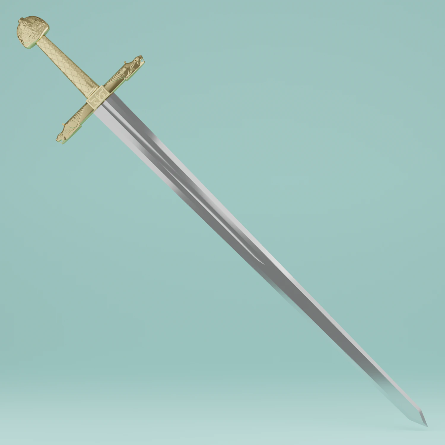 joyeuse 3D Model .c4d .max .obj .3ds .fbx .stl .blend 